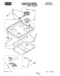 Diagram for 01 - Cooktop