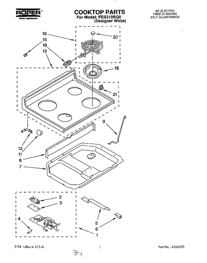 Diagram for FES310BQ0
