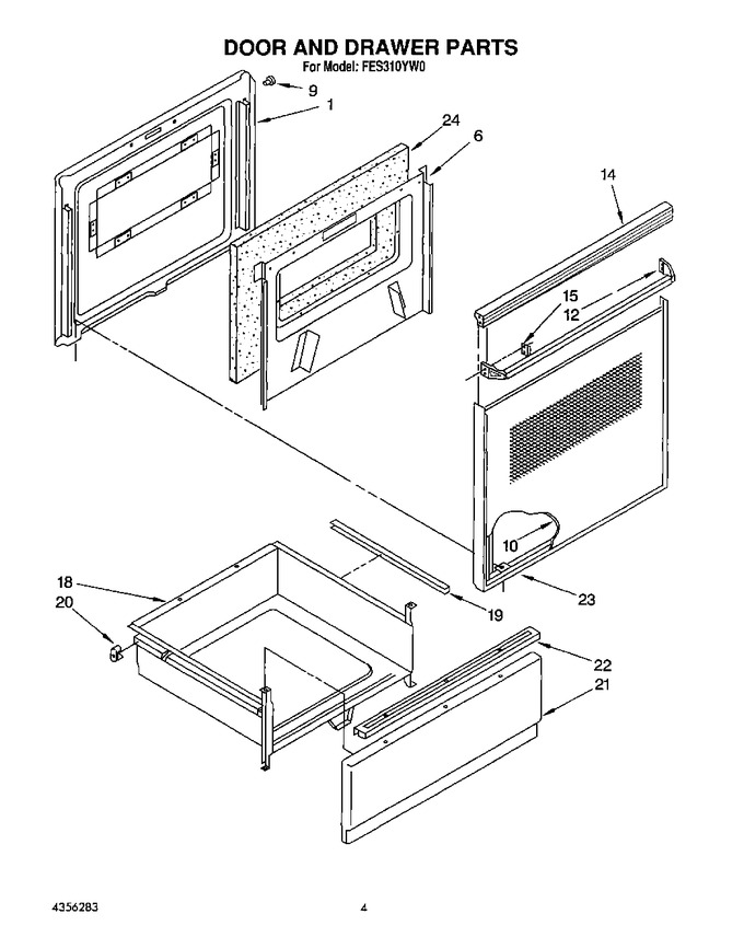 Diagram for FES310YW0