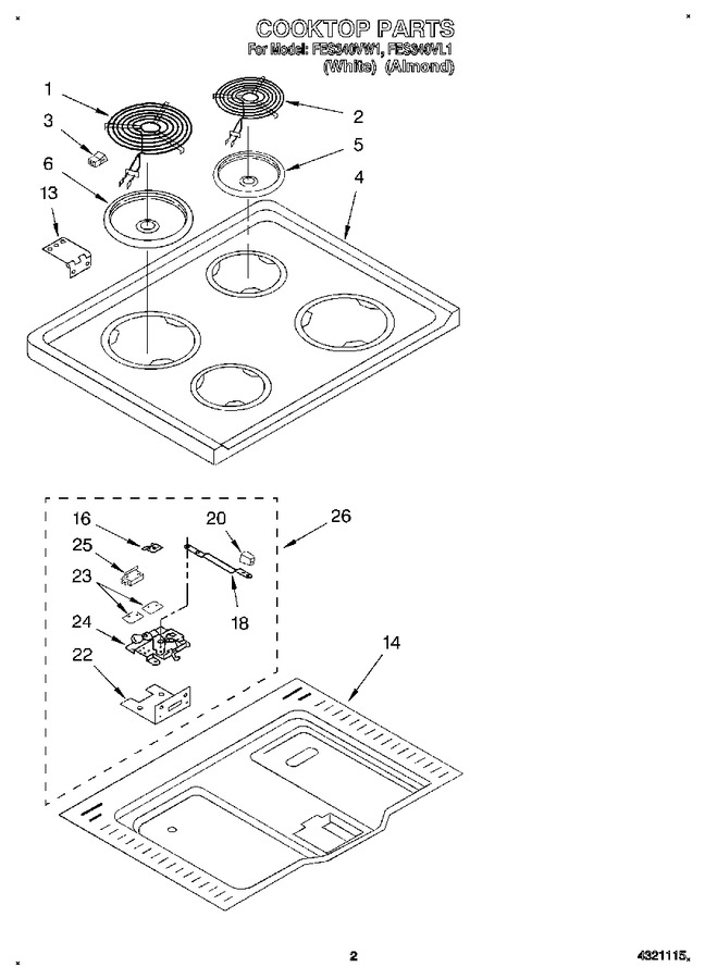 Diagram for FES340VL1