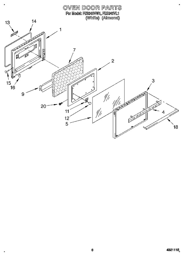 Diagram for FES340VL1