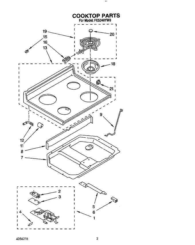 Diagram for FES340YW0