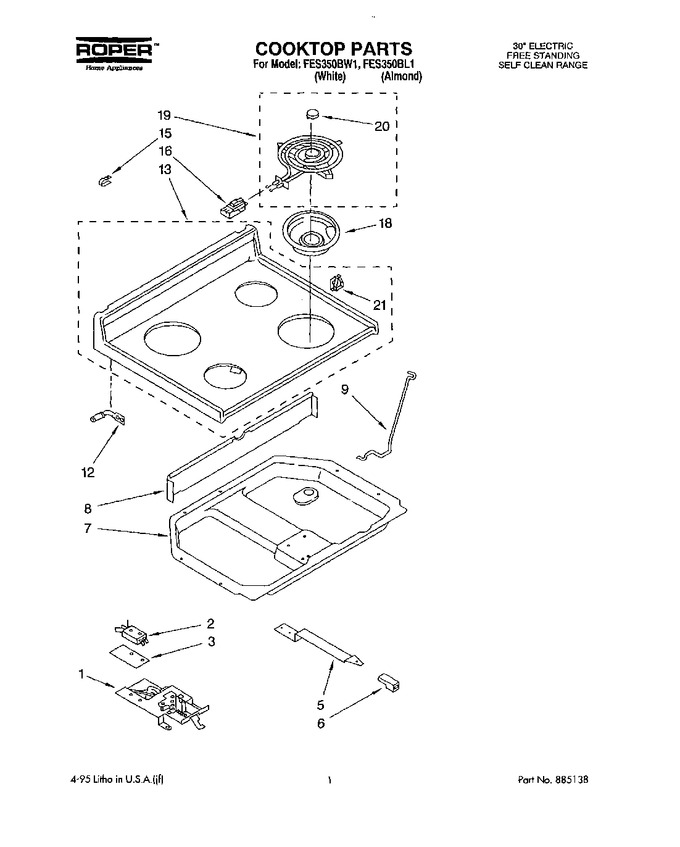 Diagram for FES350BL1