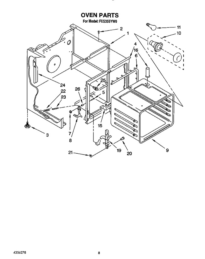 Diagram for FES355YW0