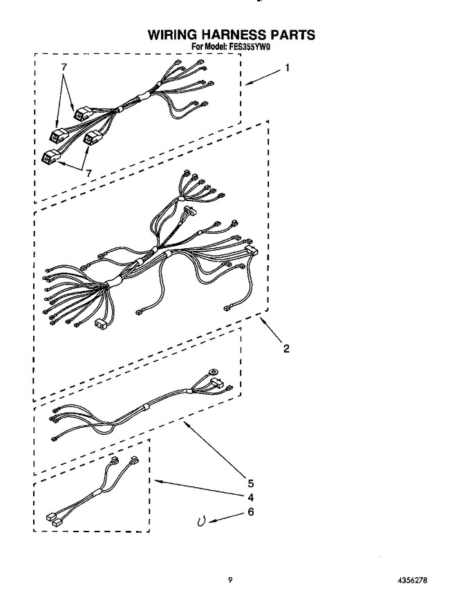 Diagram for FES355YW0