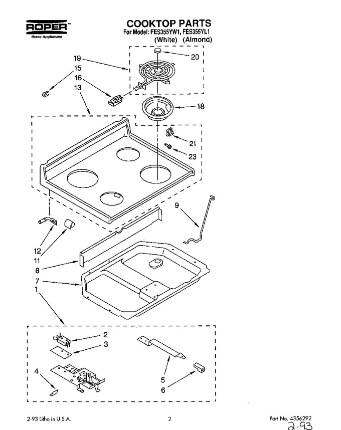 Diagram for FES355YW1
