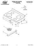 Diagram for 01 - Cooktop Parts