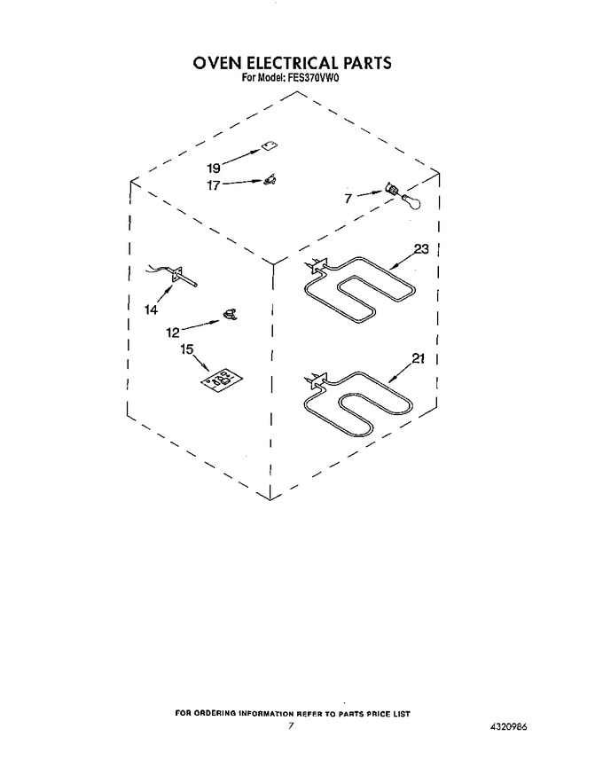 Diagram for FES370VL0