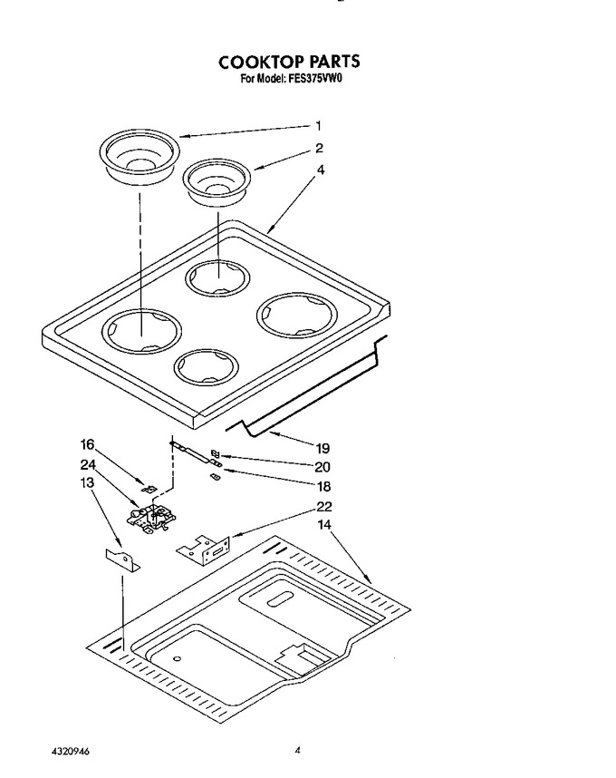 Diagram for FES375VL0