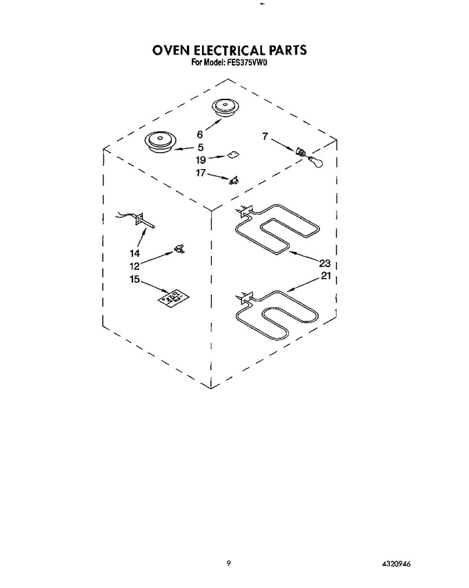 Diagram for FES370VW0