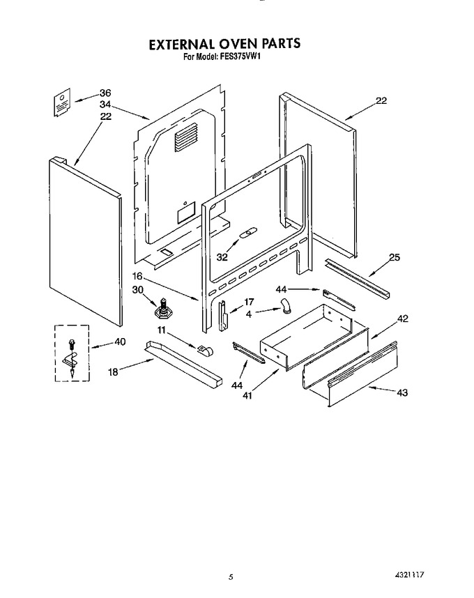 Diagram for FES375VL1