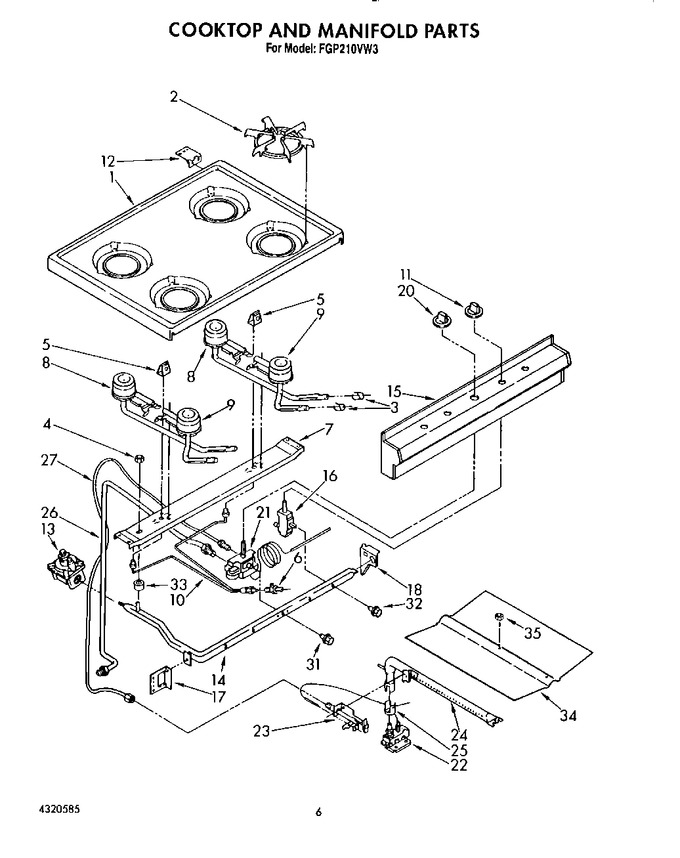 Diagram for FGP210VL3