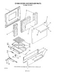 Diagram for 05 - Oven Door And Broiler
