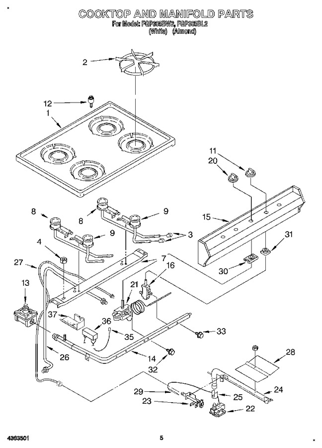 Diagram for FGP305BL2