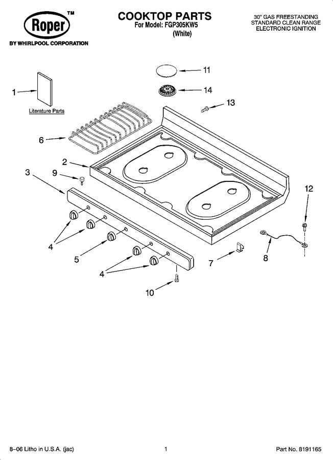 Diagram for FGP305KW5
