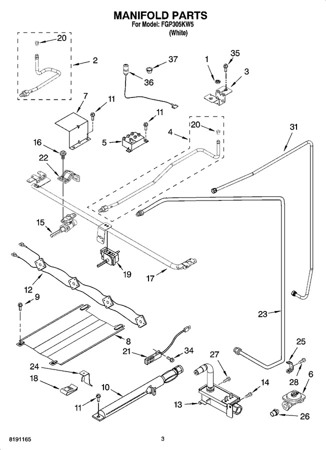 Diagram for FGP305KW5