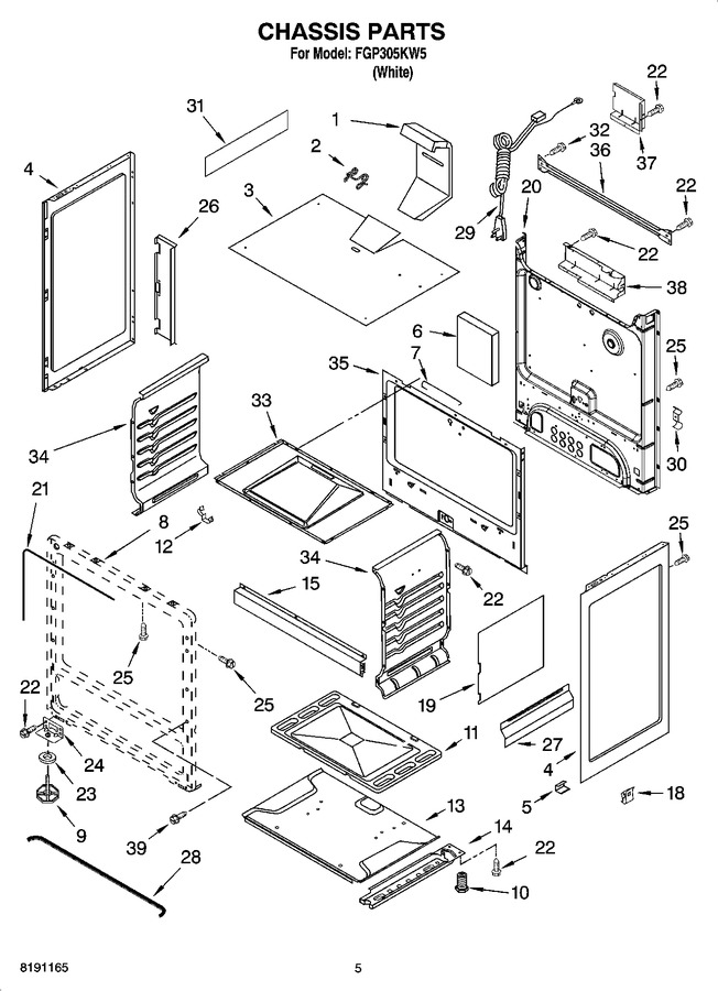 Diagram for FGP305KW5
