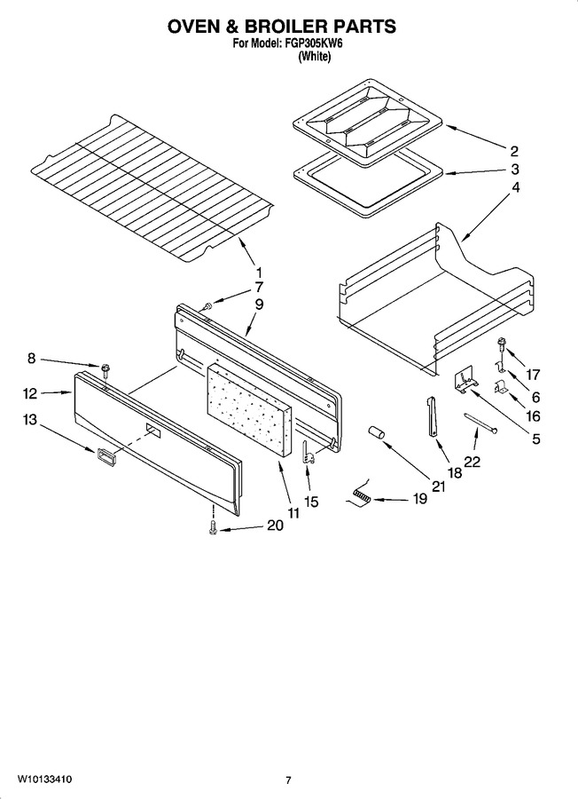 Diagram for FGP305KW6