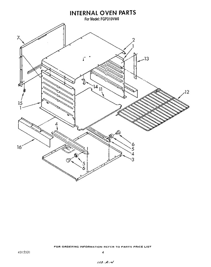 Diagram for FGP310VW0