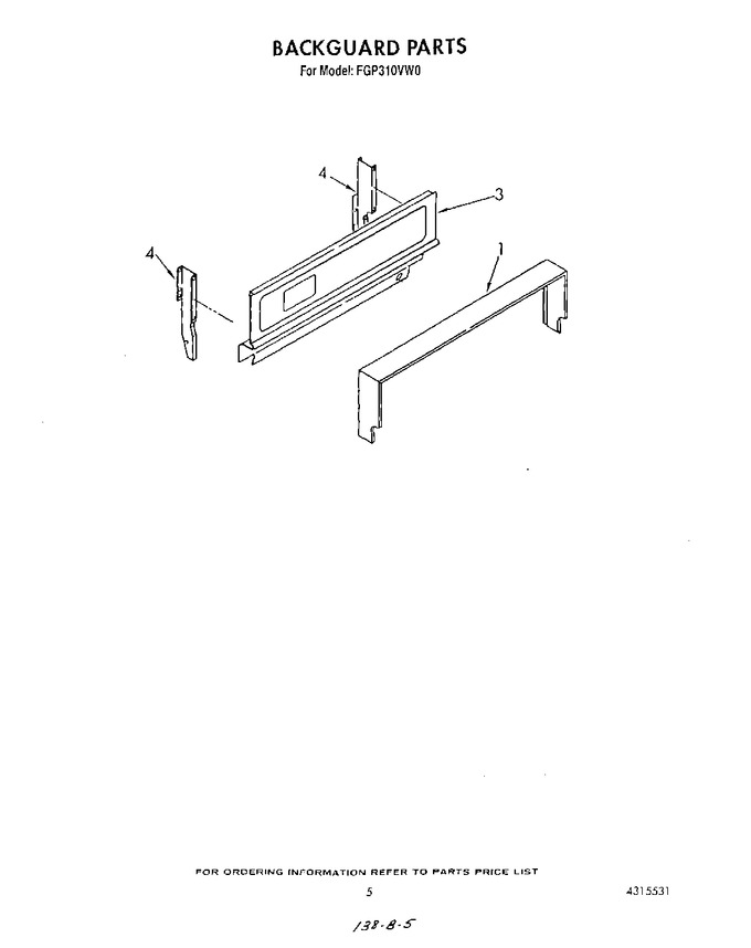 Diagram for FGP310VW0