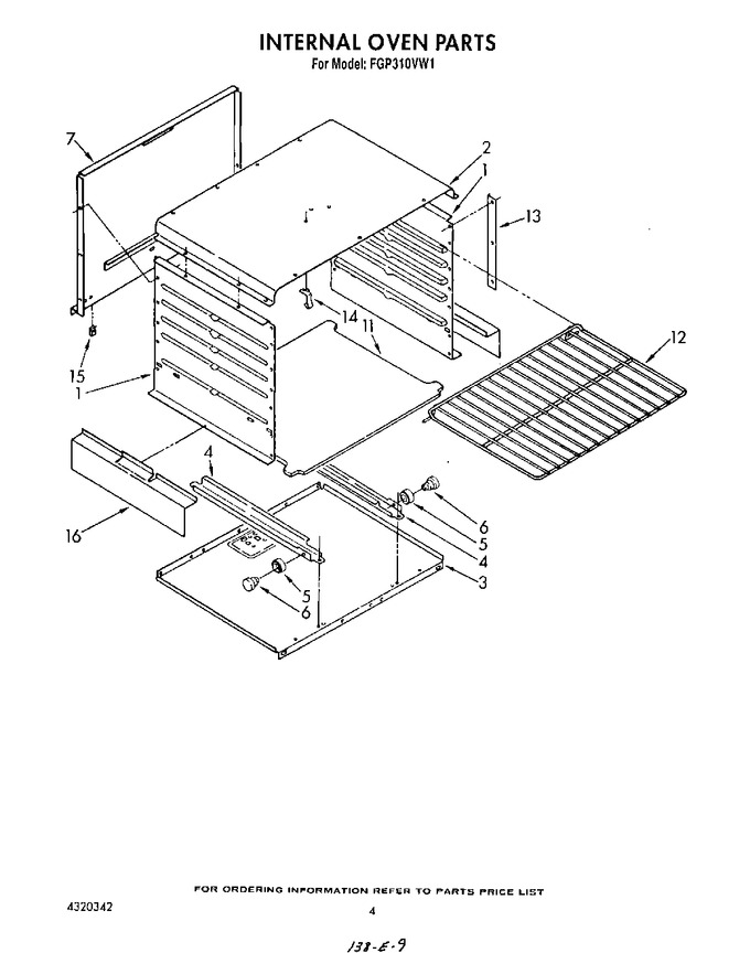 Diagram for FGP310VW1