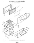 Diagram for 05 - Oven Door And Broiler