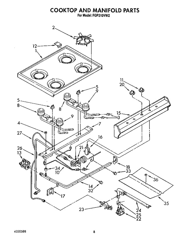 Diagram for FGP310VL2