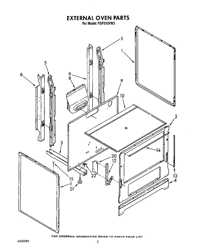 Diagram for FGP310VW3