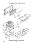 Diagram for 05 - Oven Door And Broiler