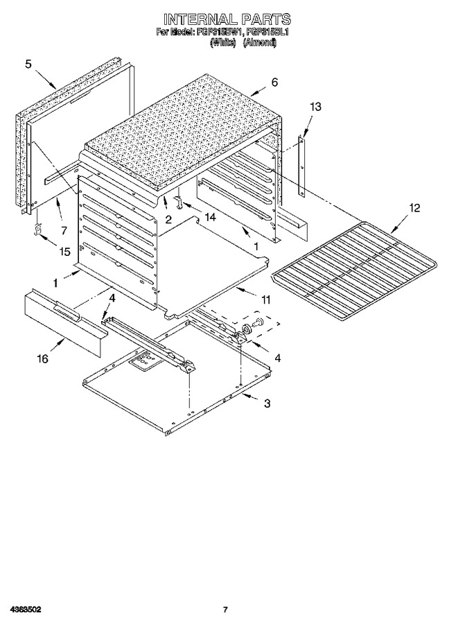 Diagram for FGP315BL1
