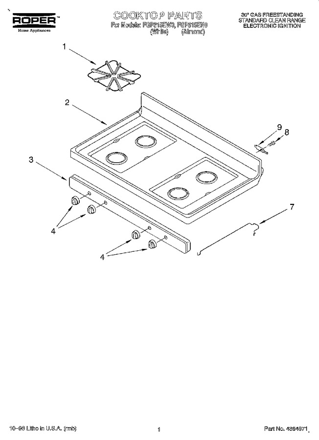 Diagram for FGP315EN0