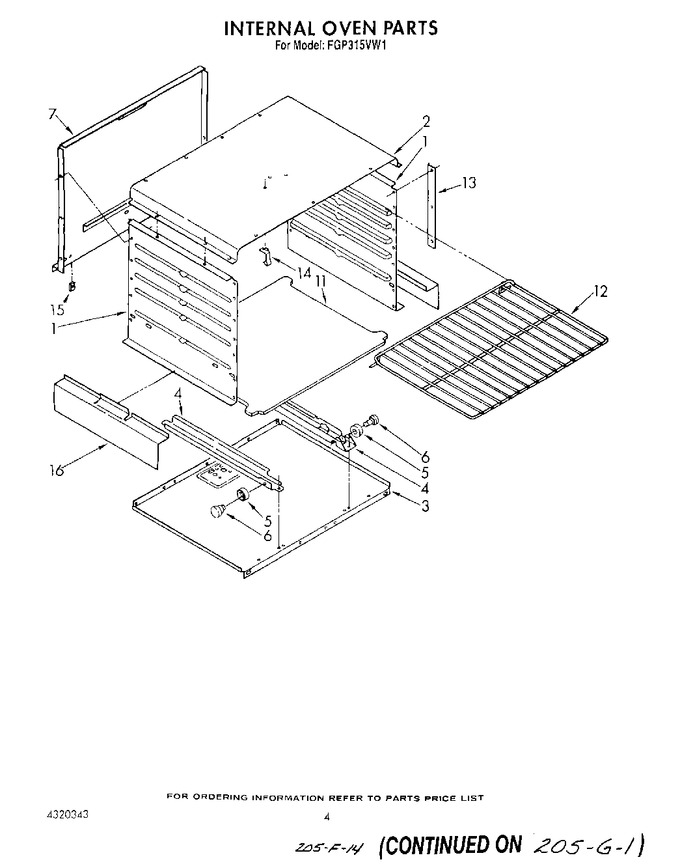 Diagram for FGP315VW1