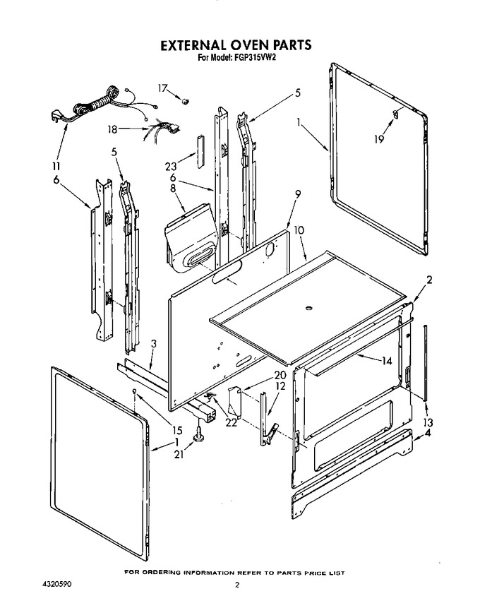 Diagram for FGP315VW2