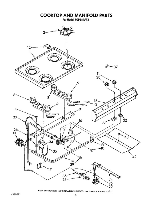 Diagram for FGP315VW3
