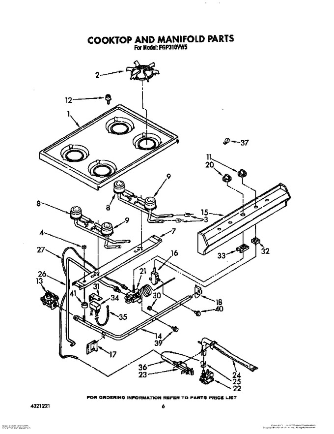 Diagram for FGP315VW5