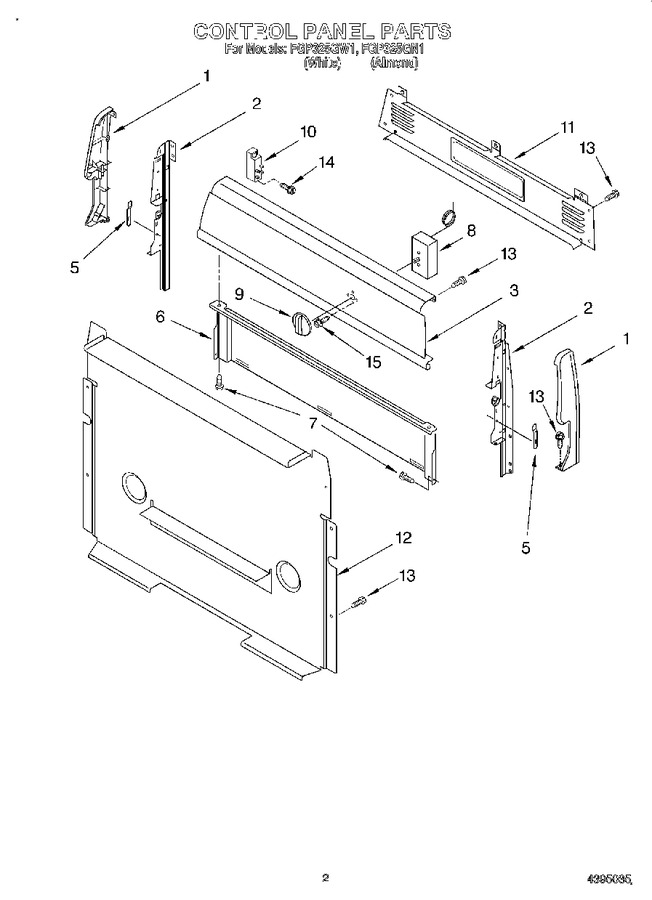 Diagram for FGP325GW1