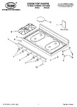 Diagram for 01 - Cooktop Parts