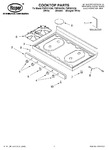 Diagram for 01 - Cooktop, Literature