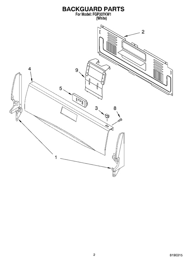 Diagram for FGP337KW1