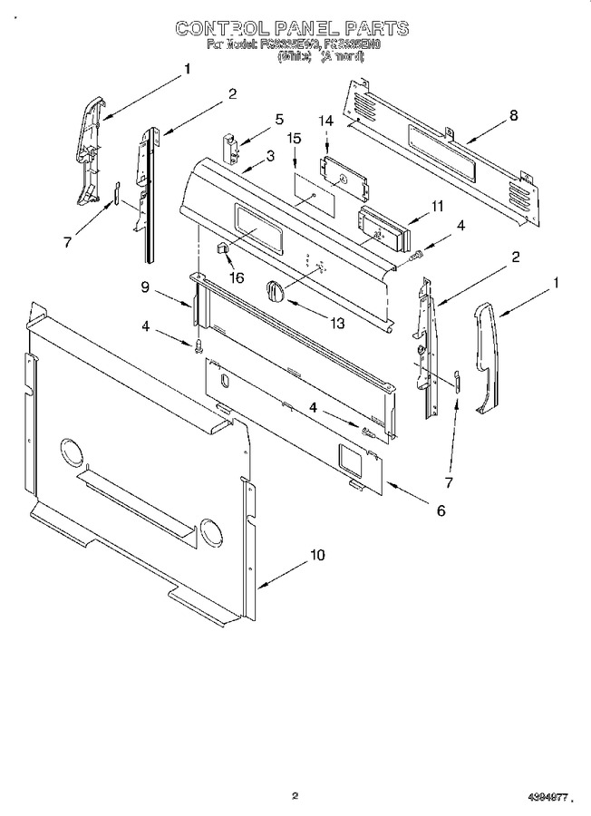 Diagram for FGS335EW0