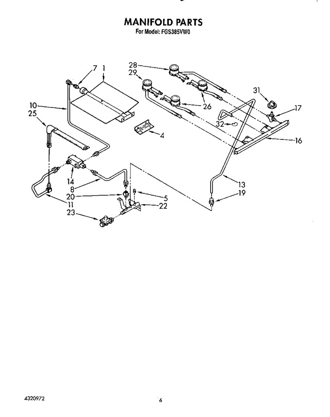 Diagram for FGS385VW0