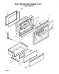 Diagram for 06 - Oven Door And Drawer