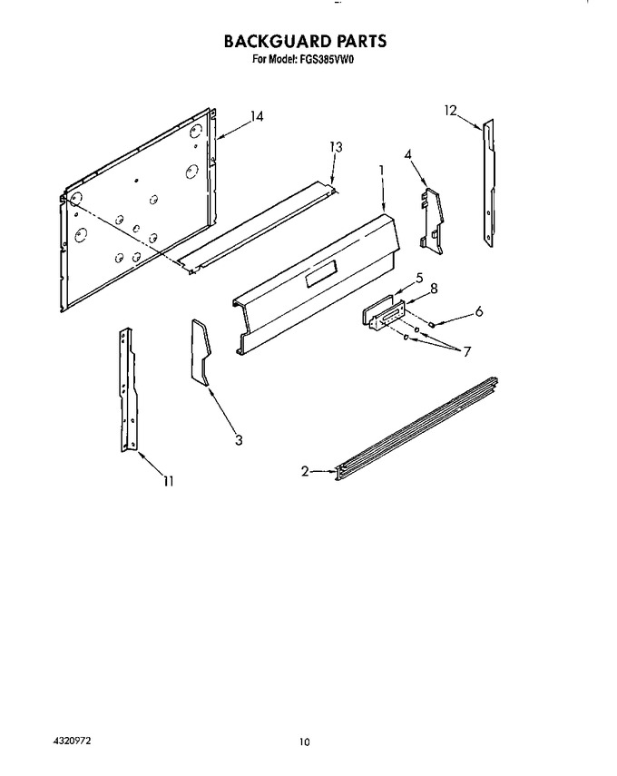 Diagram for FGS385VW0