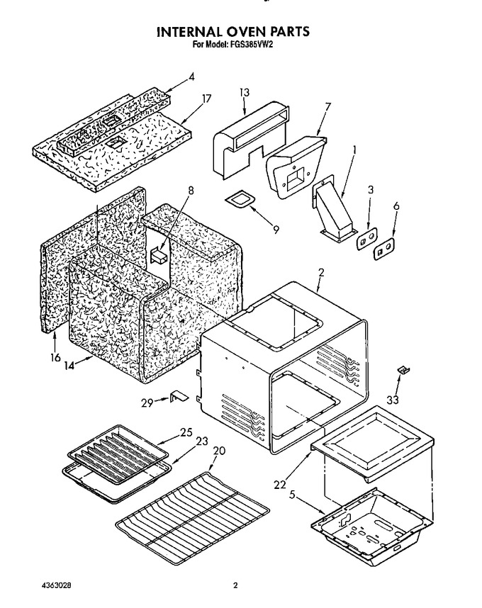 Diagram for FGS385VL2