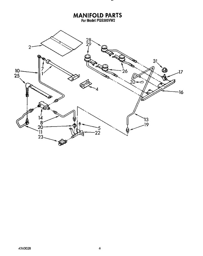 Diagram for FGS385VL2