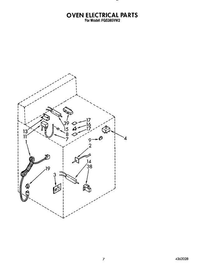 Diagram for FGS385VW2