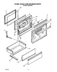 Diagram for 06 - Oven Door And Drawer