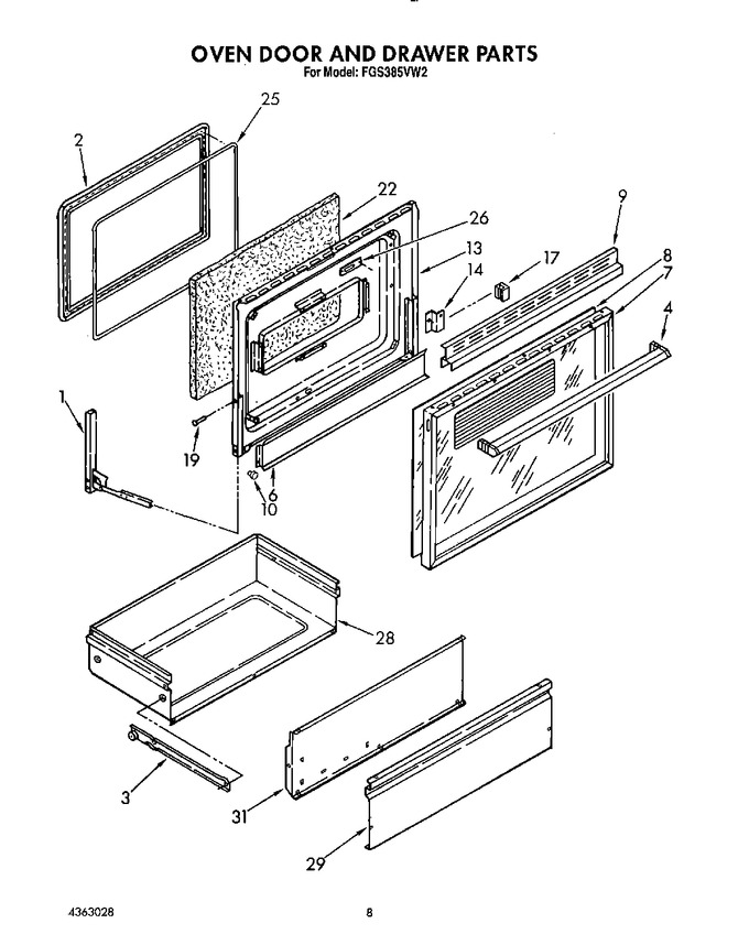 Diagram for FGS385VL2