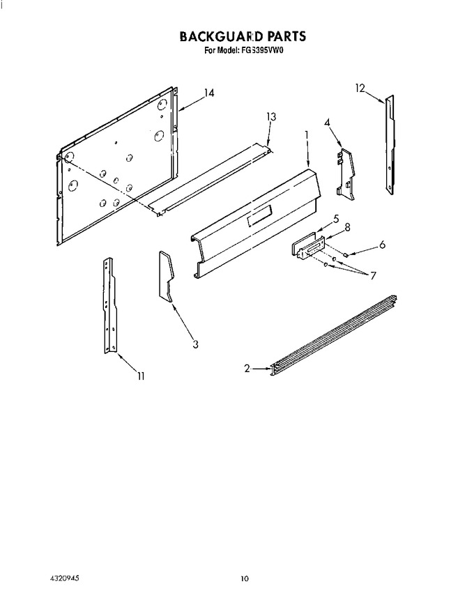 Diagram for FGS395VW0