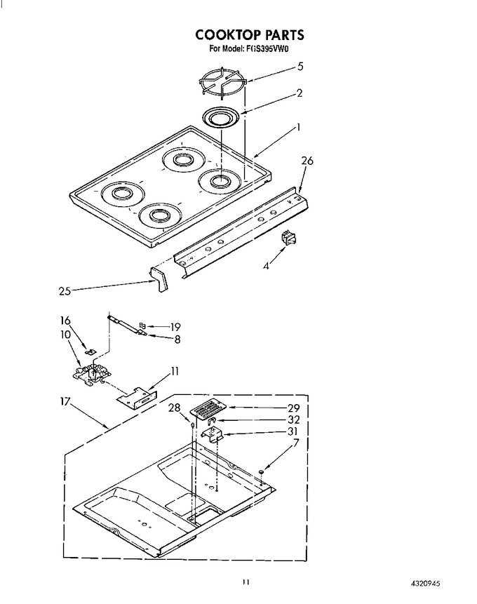 Diagram for FGS395VW0